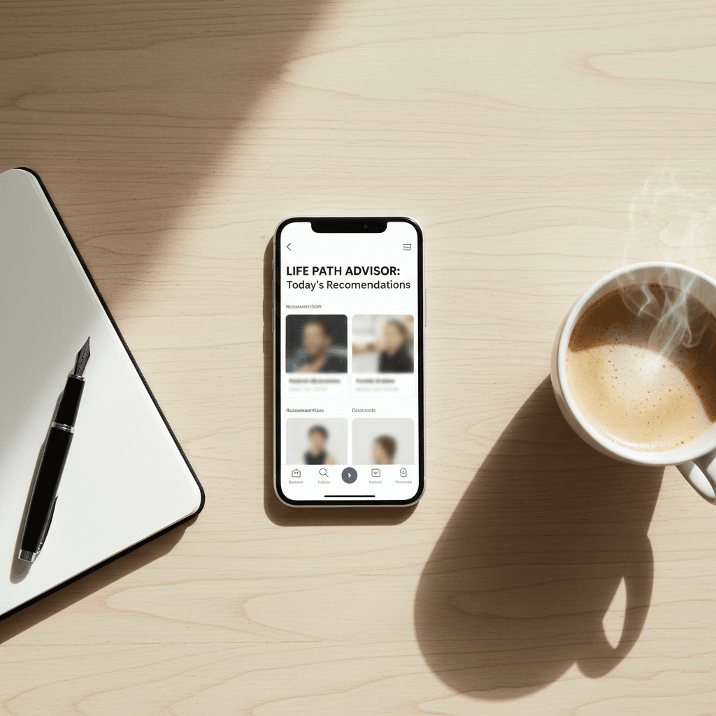 Workspace with phone showing WhatsApp and printed reports